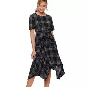 ELLE tie handkerchief dress size L(12-14)